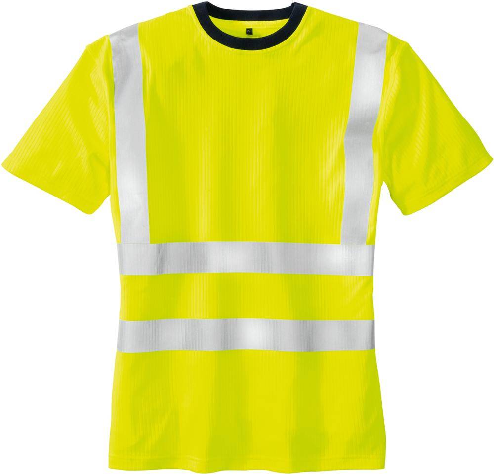 Warnschutz-T-Shirt HOOGE,leuchtgelb, Gr. 3XL - Artikel: 4031301050216