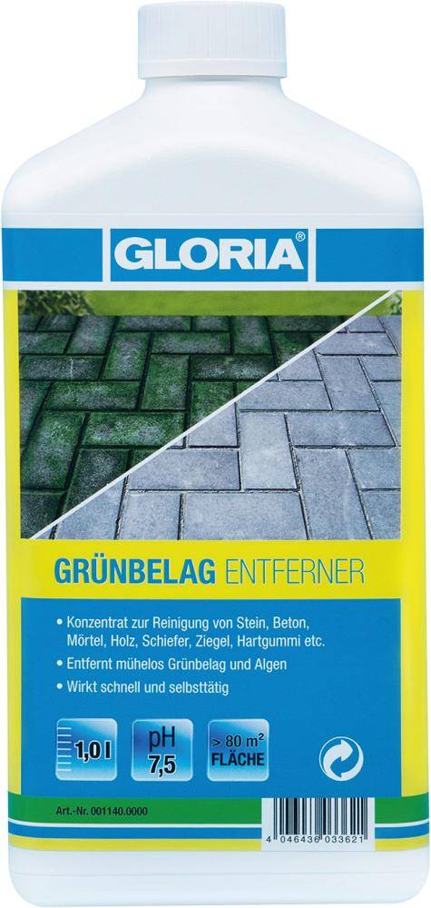 Grünbelagsentferner 1 L, Konzentrat - Artikel: 4046436033621