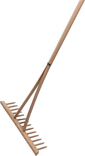 Heurechen 14 Zinken 540mm m. Holzstiel Floraworld - Artikel: 4047883001065