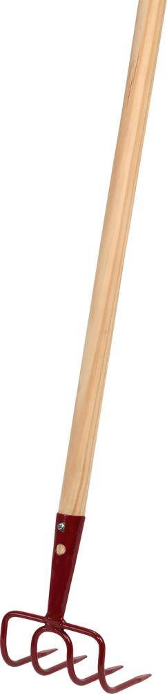 Feld- und Gartenhacke 4 Zinken m. Stiel Floraworld - Artikel: 4047883001119