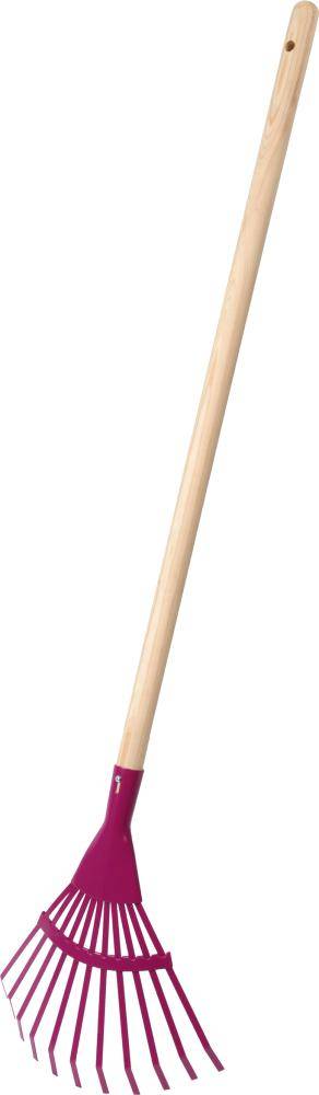 Kinder-Fächerbesen m.Stiel 11 Zinken Floraworld - Artikel: 4047883005889