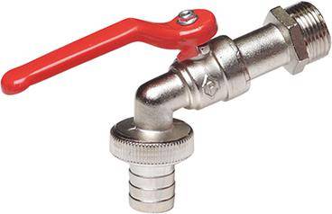 Auslauf-Kugelhahn AG D 3/4Z Tülle 3/4Z mit Absperrhebel Floraworld - Artikel: 4047883017608