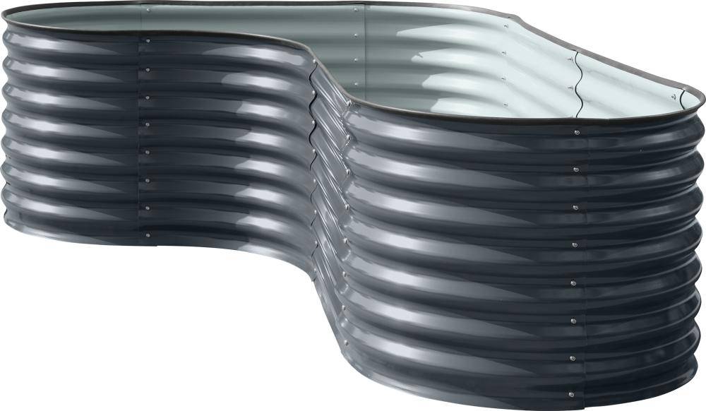 Hochbeet Welle mit Kurve 240 x 80 x 82 cm Beschaffungsartikel - Artikel: 4047883039105