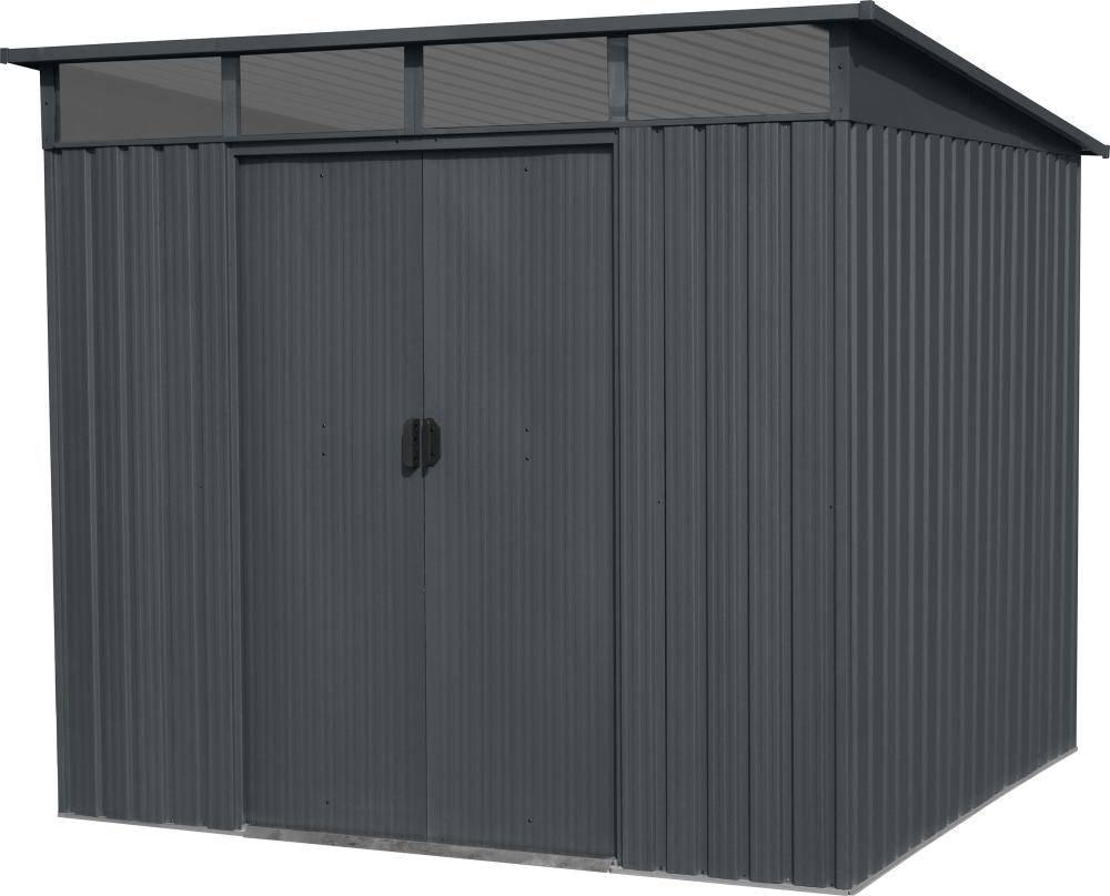 Gerätehaus mit Pultdach Skyligh 239 x 193 x 202 cm Beschaffungsartikel - Artikel: 4047883049661