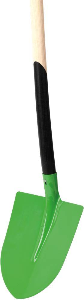 Frankfurter Schaufel 260mm Stahl grün m. StielFloraworld - Artikel: 4047883090212