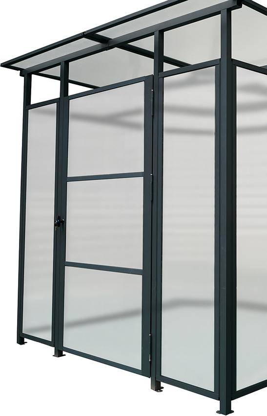 Front- und Türelementzu Fahrrad- /MultifunktionsunterstandBeschaffungsartikel - Artikel: 4047883097563