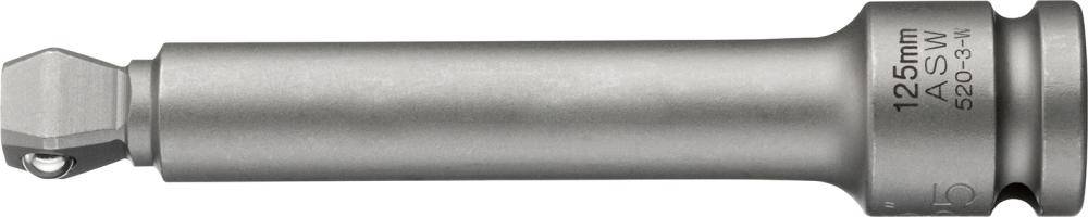 Kraft-Winkelverlängerung 1/2" 125mm ASW - Artikel: 4050623500315