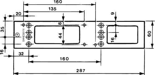 Montagepl.zu TS 4000/5000silberfarbig - Artikel: 4106030491859