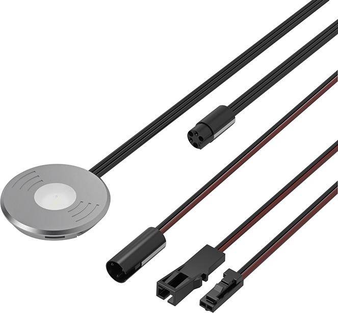 LED Touch Schalter+Dimmer12V, max. 36W, 2m LTG, M1 - Artikel: 4250985908204