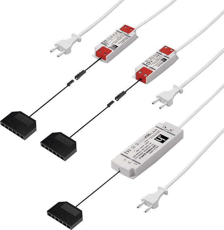 LED EVG 12VDC 5-30W 220V 2m EFS,0.2m M1x6,dimmbar - Artikel: 4250985908679
