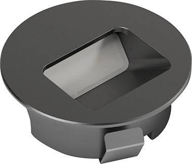 Side Spot, schwarz, mw 12VDC 1,4W 1,8m Ltg, M1 - Artikel: 4250985910627