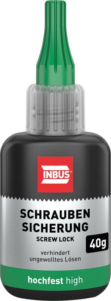 Schraubensicherung hochfest, grün, 40g INBUS® - Artikel: 4260674174360