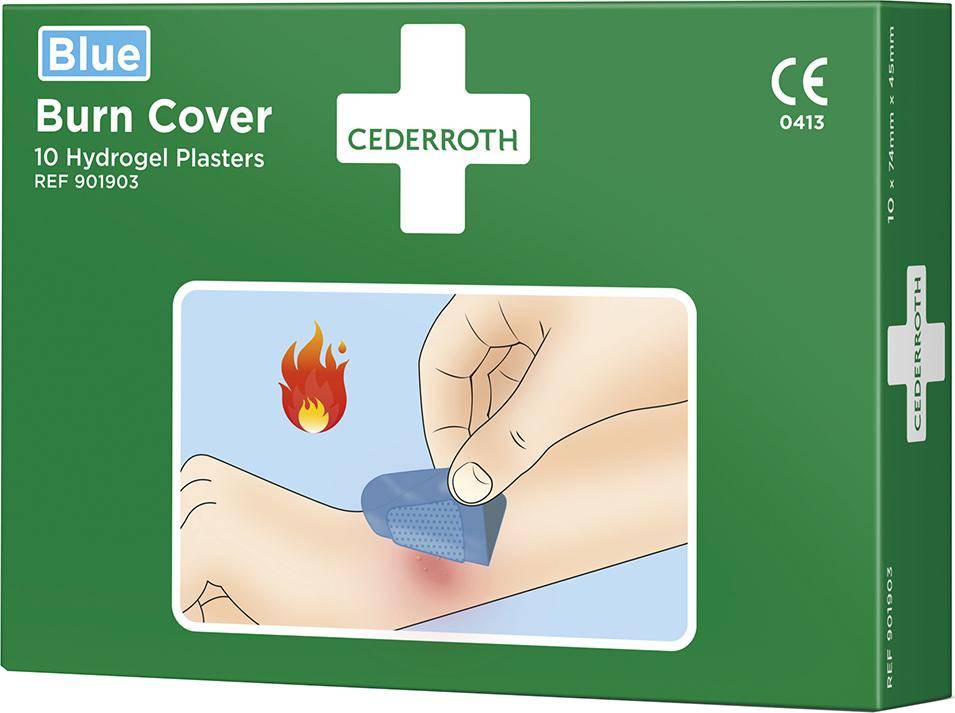 Brandpflaster,10Stck., lebensmitteltauglich - Artikel: 7310619019038