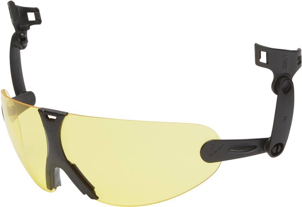 Integr. Schutzbrille V9A gelb getönt - Artikel: 7318640045446