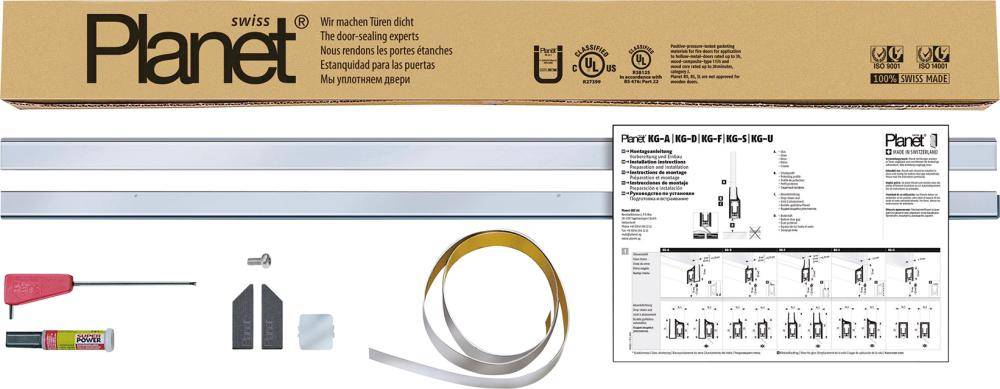 KG-SM-Set schmal, RD, Silikon, 959 mm - Artikel: 7612231025870