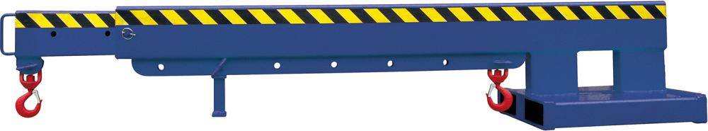 Kranarm teleskopierbar 670-3665 mm, 5000 kg RAL 5010 - Artikel: 7830102989