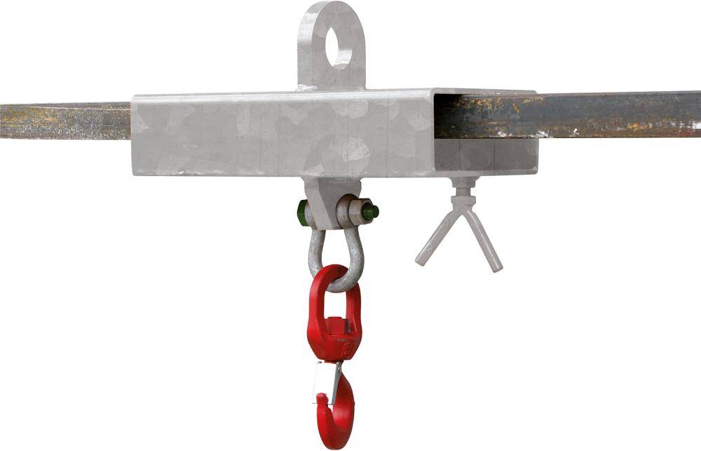 Lasthaken Stapler- Aufsatz für 1 Gabelzinke 400x210x510 mm verz., 1000 kg - Artikel: 7830102995