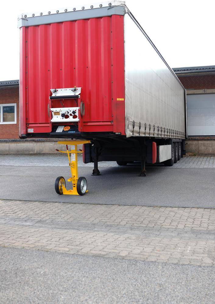 Teleskop-Verladestütze H1025-1344 mm Tragkraft bis 40 Tonnen