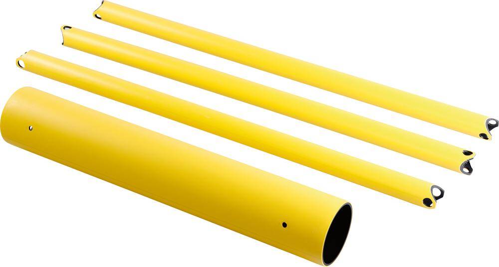 Holmsatz 3xD63,1xD160mm zu Barriere Echo L980-1510mm gelb - Artikel: 7830107024