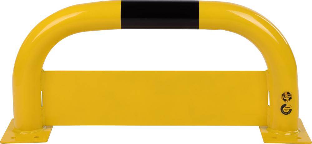 Rammschutzbügel B750xH350 mm gelb/schwarz Stahl beschichtet