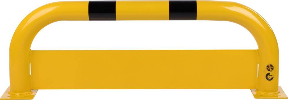 Rammschutzbügel B1000xH350 mm gelb/schwarz Stahl beschichtet