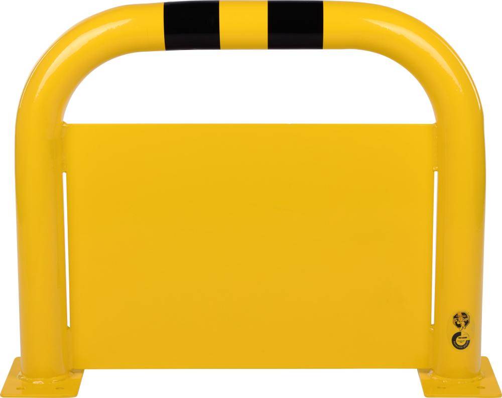 Rammschutzbügel B750xH600 mm gelb/schwarz Stahl beschichtet