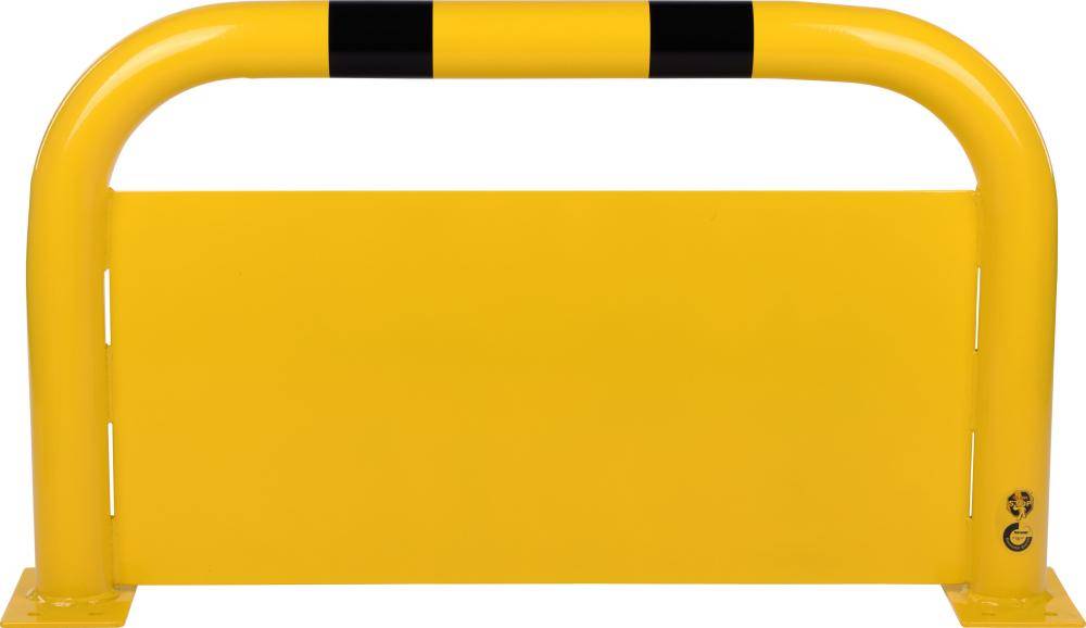 Rammschutzbügel B1000xH600 mm gelb/schwarz Stahl beschichtet