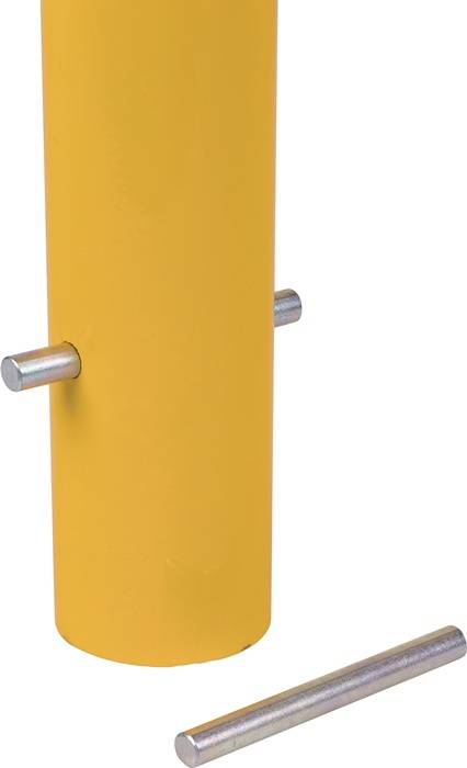 Rammschutzpoller H1600xB76xØ76mm gelb z.Bet.STA DANCOP