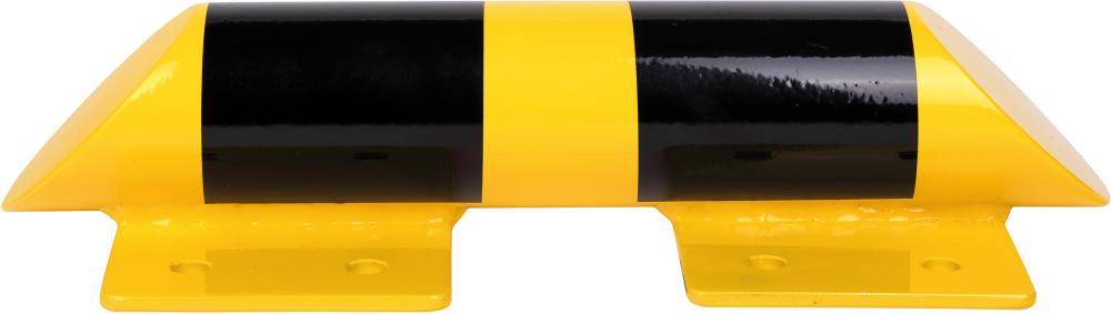 Rammschutzbalken L400xD76 mm verzinkt/gelb RAL1023