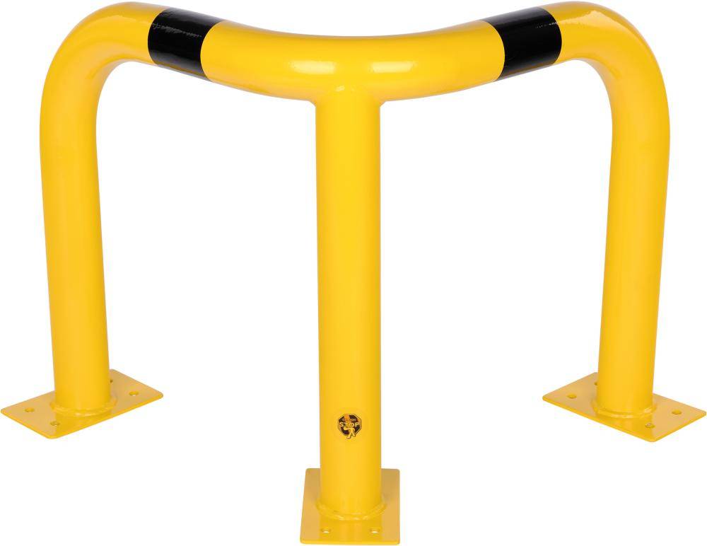 Rammschutzecke H600xSL600xD76 mm gelb RAL1023