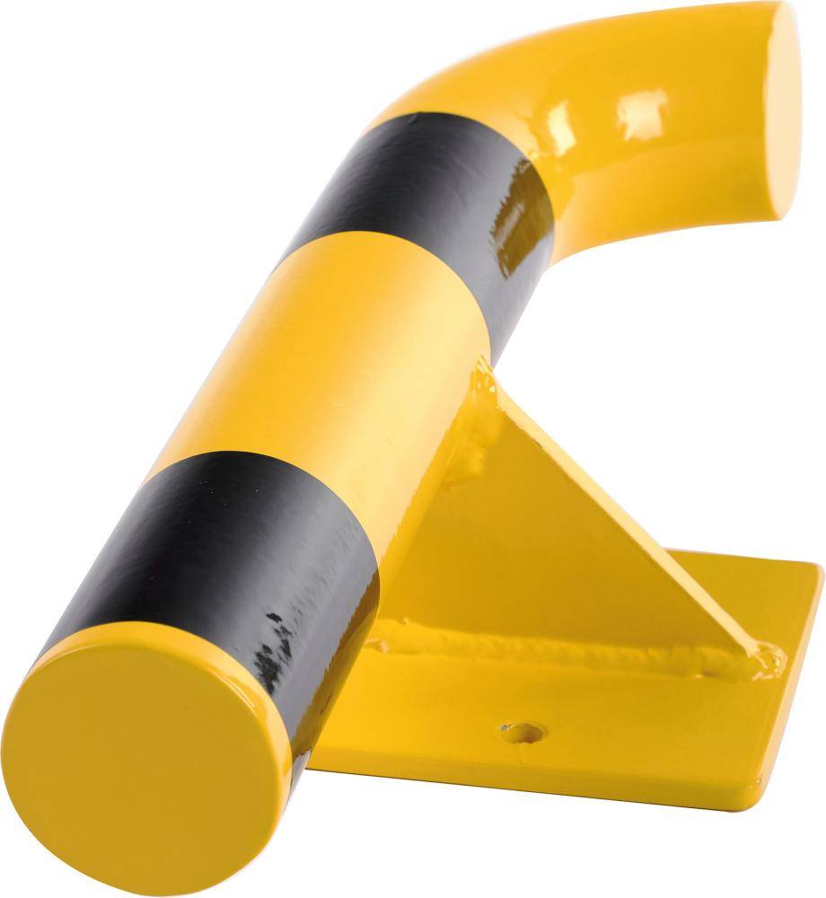 Wandschutz Außenecke 90 Grad rechts L500xH140xD76 mm Stahl,verz/gelb RAL1023 - Artikel: 7830107197