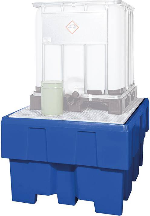 IBC-Station PE 1280x1660x860mm,vzk.Stell - Artikel: 7830108375