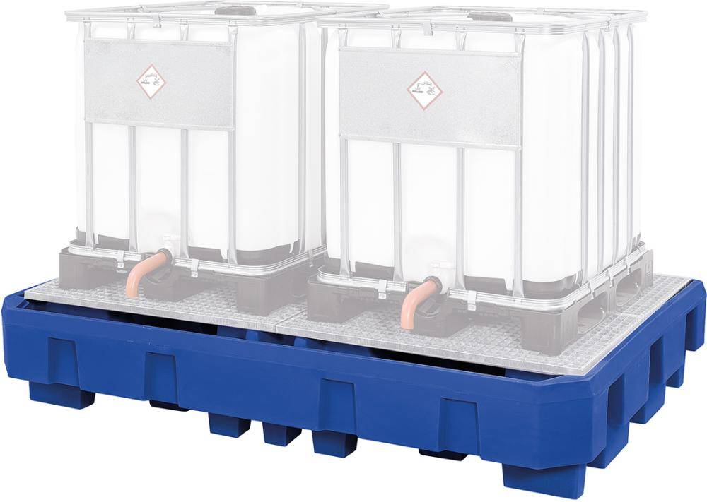 IBC-Station PE 2460x1800x450mm,vzk.Stell - Artikel: 7830108379