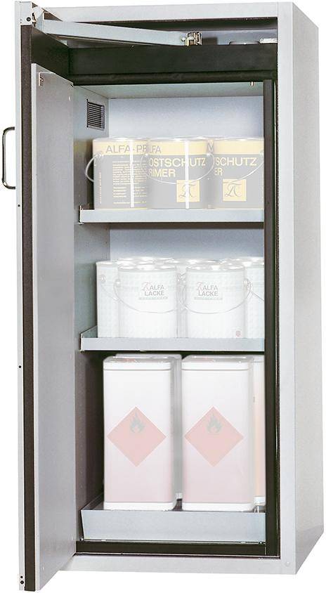 Schrank S-Classic 600x1290 1Tür,3Wbö,grau - Artikel: 7830108582