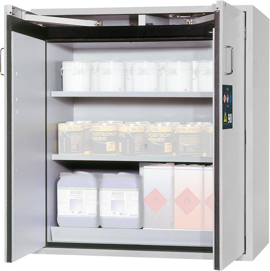 Schrank S-Classic 1200x1290 2Tür.2FB,grau - Artikel: 7830108853