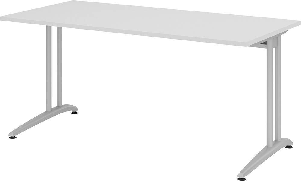 Schreibtisch lichtgrau 1600x800 mm - Artikel: 7830780128