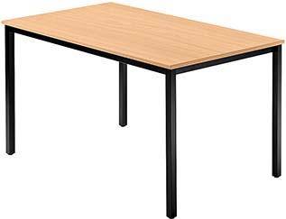 Besprechungstisch Buche/schwarz 120x80 - Artikel: 7830780524