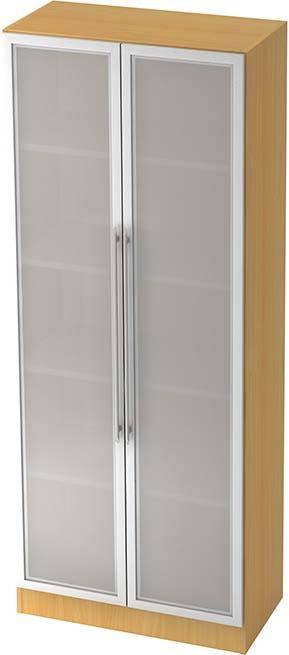 Schrank Buche 2004x800x420mm m.Glastüre - Artikel: 7830781167
