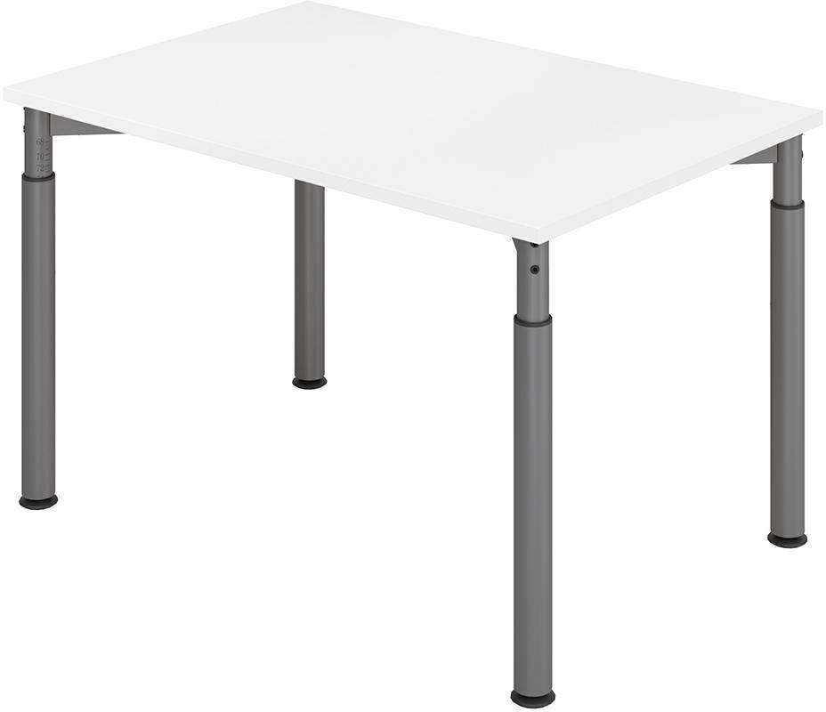 Schreibtisch 4-Fuß 1200x800 mm Weiß - Artikel: 7830781651