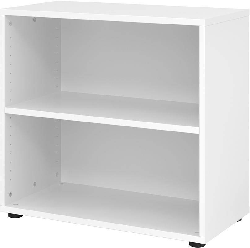 Regal 2 Ordnerhöhen 800x400x748 mm Weiß - Artikel: 7830781691