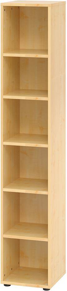 Regal 6 Ordnerhöhen 400x400x2156 mm Ahorn - Artikel: 7830781701