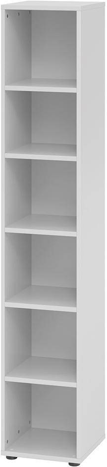 Regal 6 Ordnerhöhen 400x400x2156 mm Grau - Artikel: 7830781702