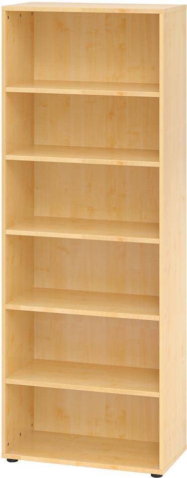 Regal 6 Ordnerhöhen 800x400x2156 mm Ahorn - Artikel: 7830781705