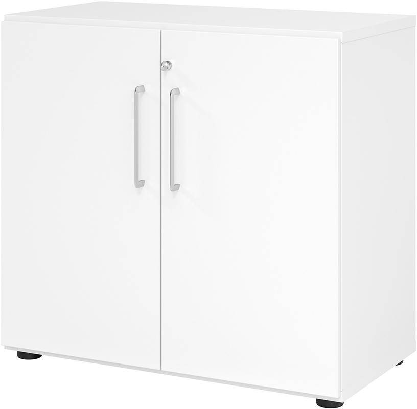Schrank 2 Ordnerhöhen 800x420x748 mm Weiß - Artikel: 7830781733