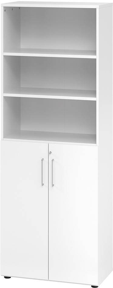 Kombischrank 2 Ordnerhöhen 800x420x748 mm Weiß - Artikel: 7830781757