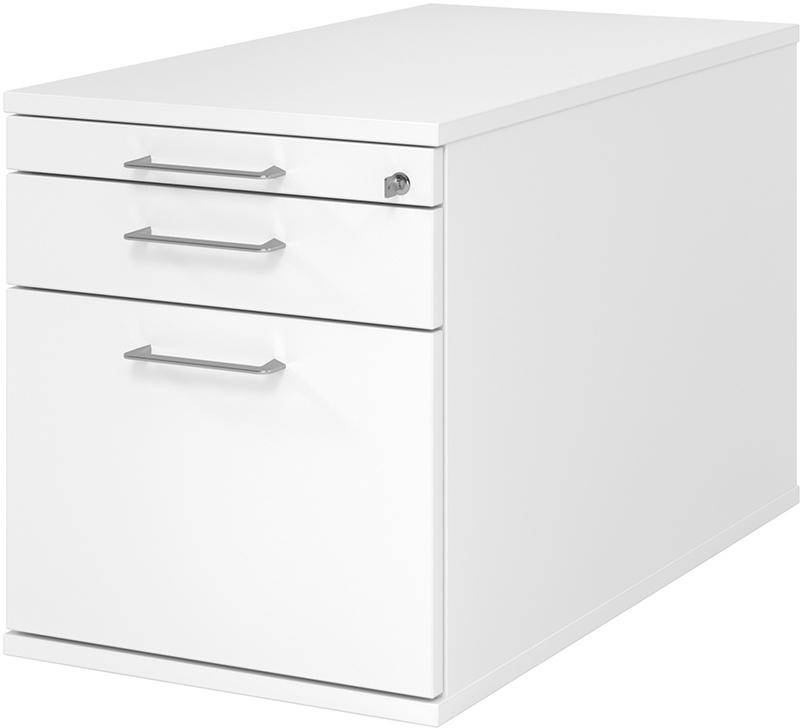 Rollcontainer 3 Schubladen 428x800x512 Weiß - Artikel: 7830781788