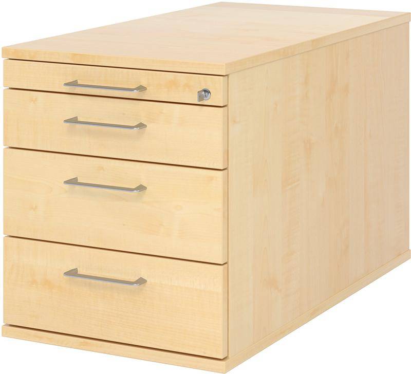 Rollcontainer 3 Schubladen 428x800x512 Ahorn - Artikel: 7830781789