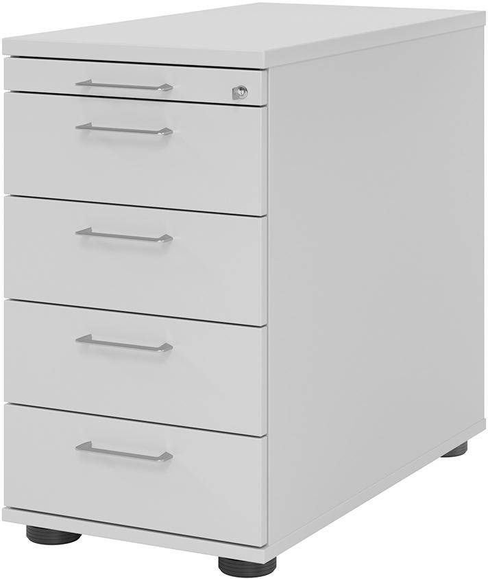 Rollcontainer 5 Schubladen 428x800x720-760 mm Grau - Artikel: 7830781796
