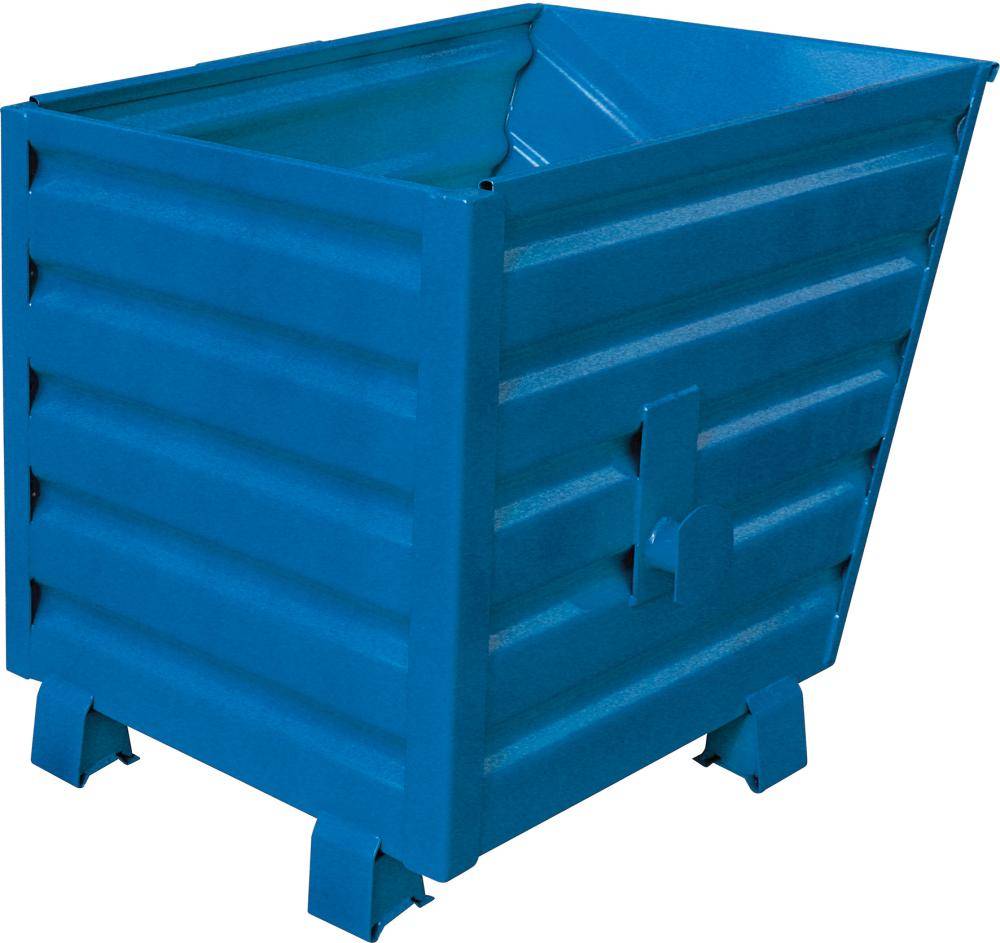 Stapelkipper 300 l B980xT1070xH620 mm RAL 5010,Tragkraft 500kg 3-fach stapelbar - Artikel: 7830913768