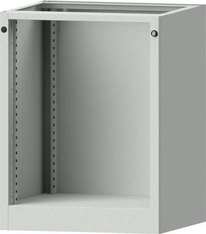 Unterbauschrank Leergeh. B660xT615xH850mm für Schublade B500xT540mmRAL 7035